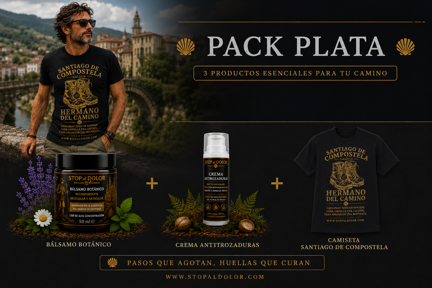 Pack Plata | Stop al Dolor - Edición Peregrino