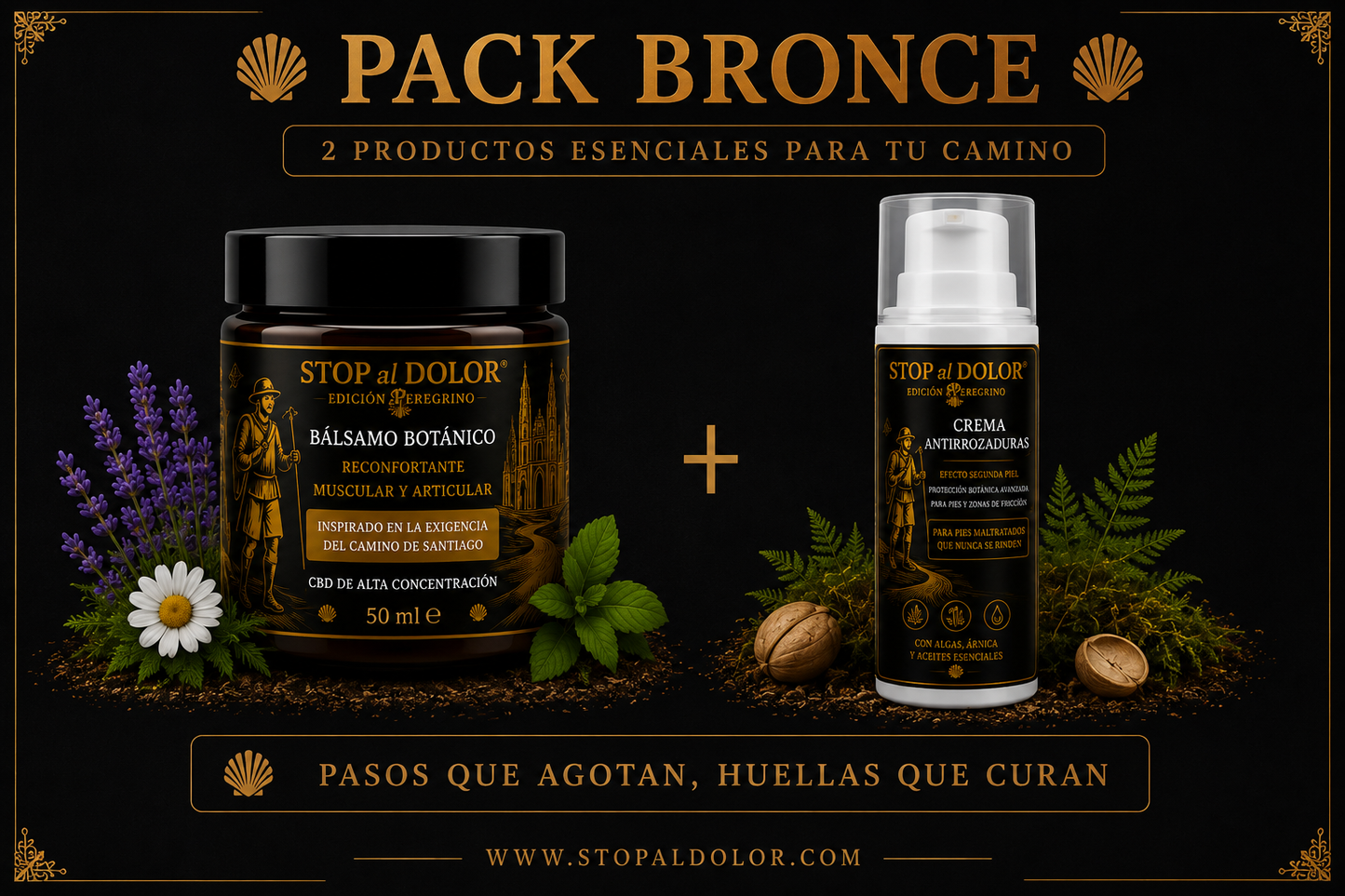 Pack Bronce | Stop al Dolor - Edición Peregrino