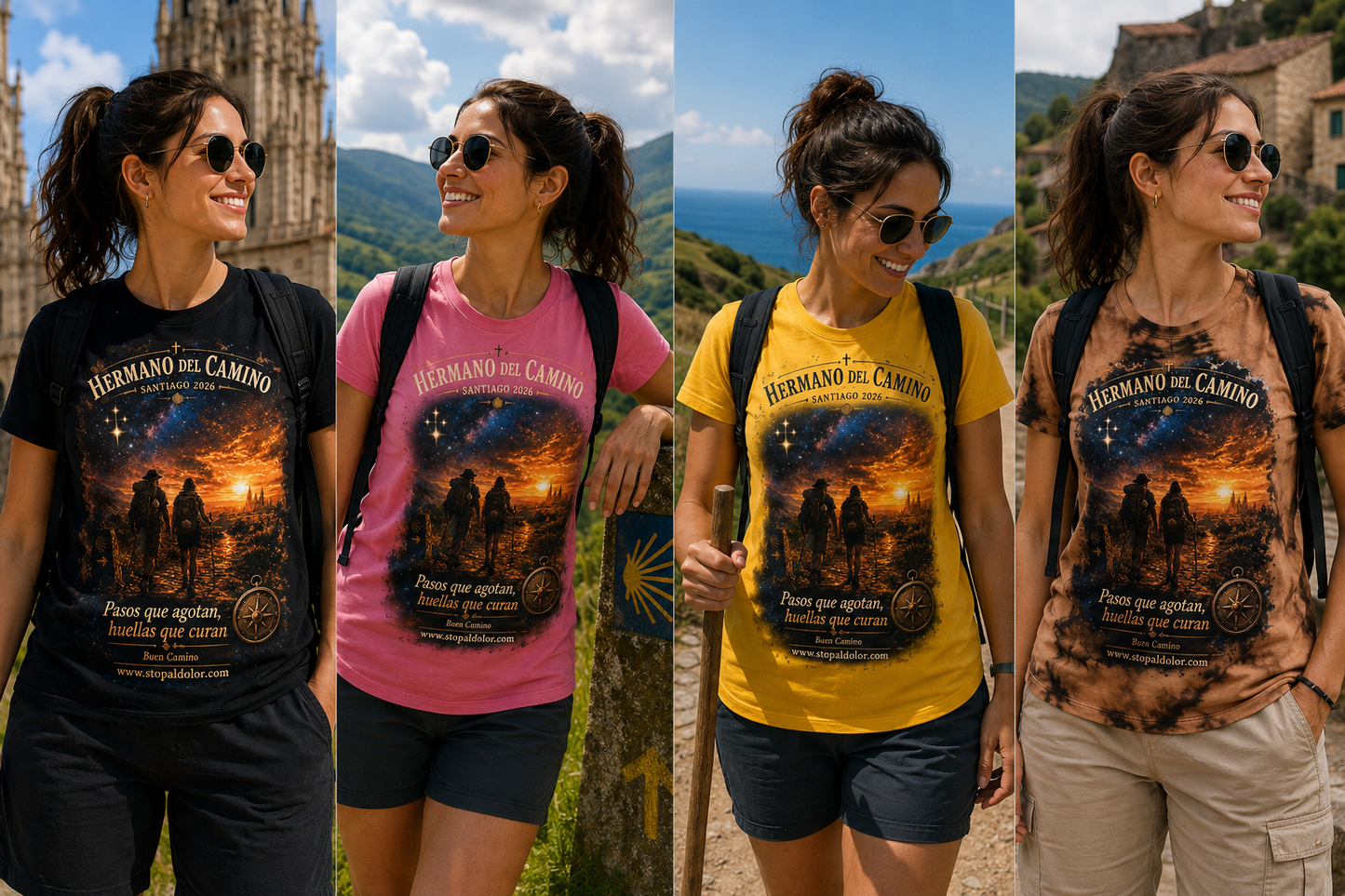 Camiseta Hermanos del Camino - Santiago 2026
